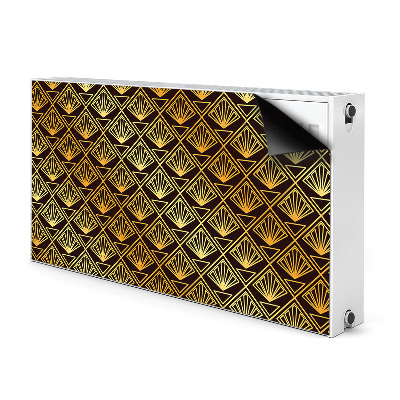 Dekoračný magnetický kryt na radiátor Art deco styl