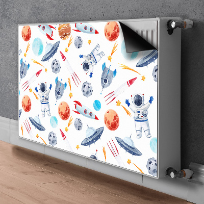 Dekoračný magnet na radiátor Astronaut