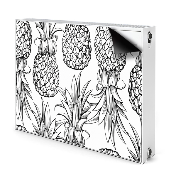 Dekoračný magnet na radiátor Ananas