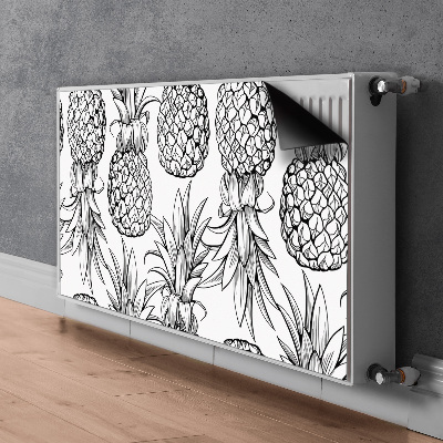 Dekoračný magnet na radiátor Ananas