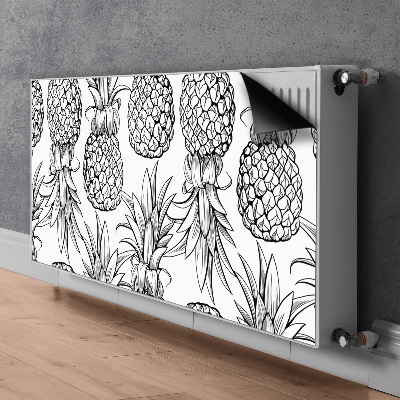 Dekoračný magnet na radiátor Ananas