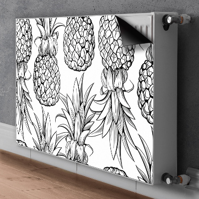 Dekoračný magnet na radiátor Ananas