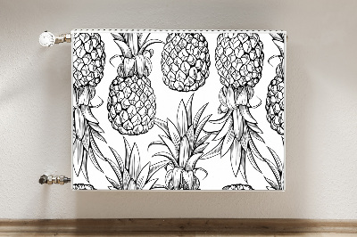 Dekoračný magnet na radiátor Ananas