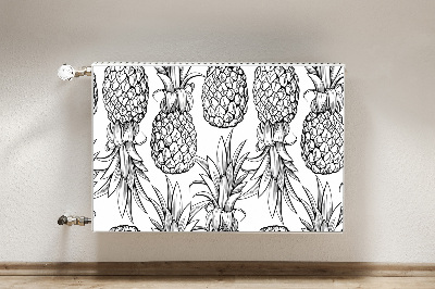 Dekoračný magnet na radiátor Ananas