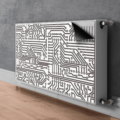 Dekoračný magnet na radiátor Integrovaný obvod
