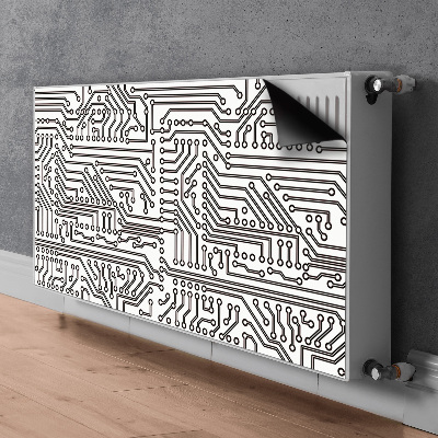 Dekoračný magnet na radiátor Integrovaný obvod