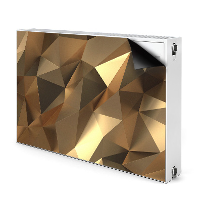 Dekoračný magnet na radiátor Zlatá fólie