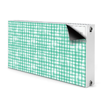 Dekoračný magnet na radiátor Zelená mřížka