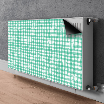 Dekoračný magnet na radiátor Zelená mřížka