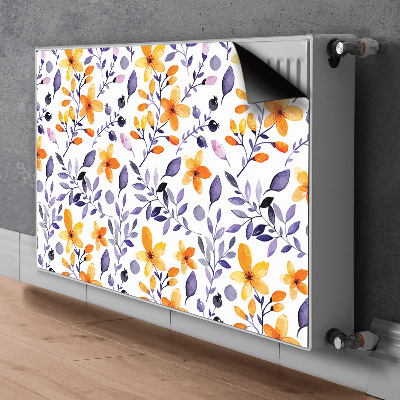 Dekoračný magnet na radiátor Abstraktní květiny