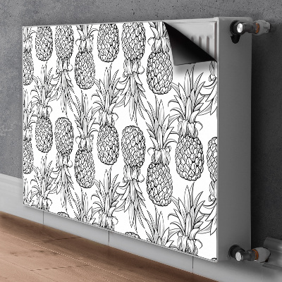 Dekoračný magnet na radiátor Ananas