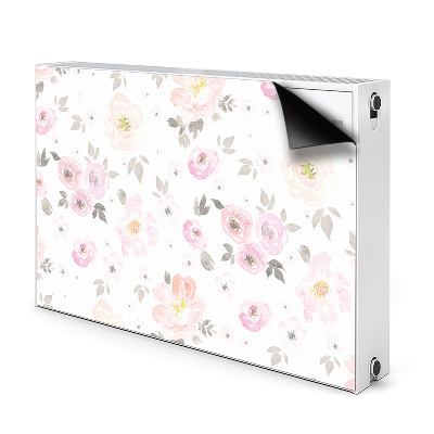Dekoračný magnet na radiátor Akvarely květin