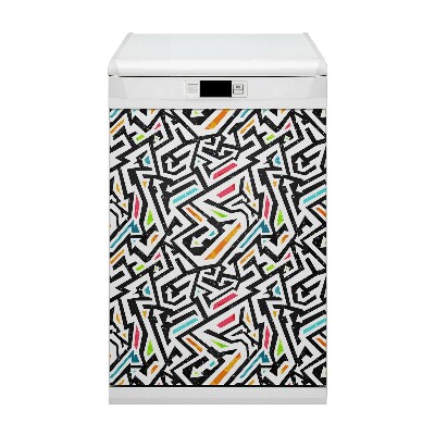 Magnet na umývačku riadu Graffiti