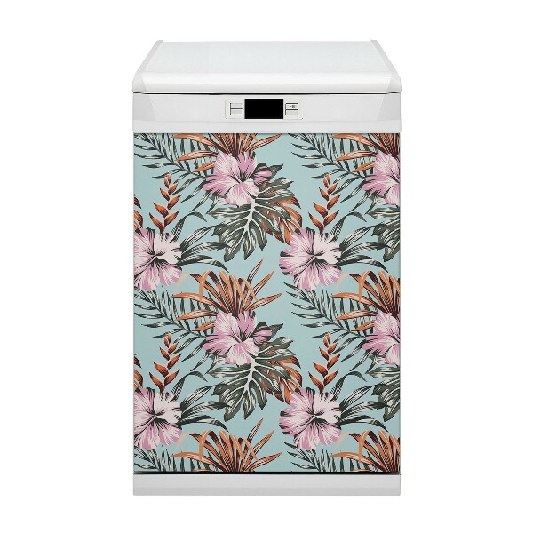 Magnet na umývačku riadu Hibiscus kvety
