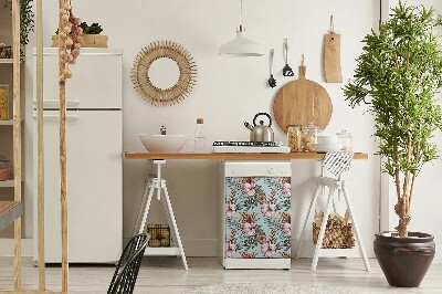 Magnet na umývačku riadu Hibiscus kvety