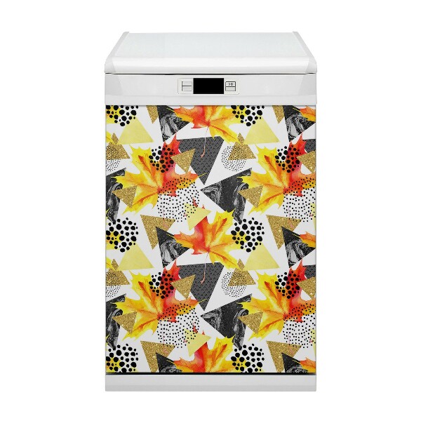 Magnet na umývačku riadu Geometrický trojuholník