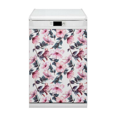 Magnet na umývačku riadu Hibiscus kvety