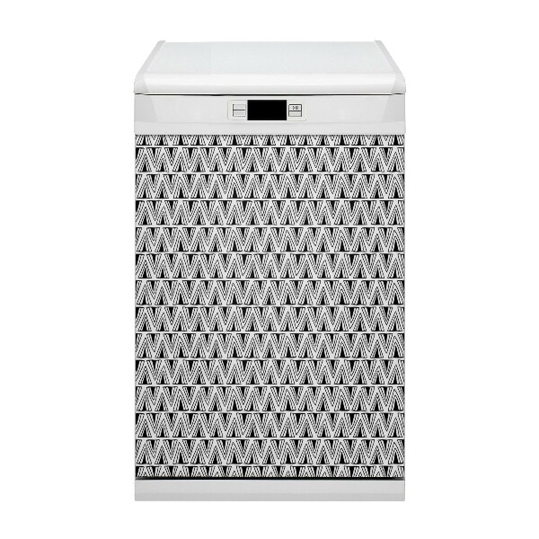 Magnet pre umývačku riadu Trojuholníkov boho