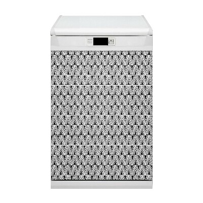 Magnet pre umývačku riadu Trojuholníkov boho