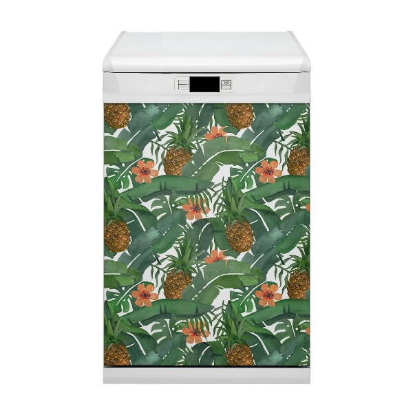 Magnet na umývačku riadu Tropický ananás