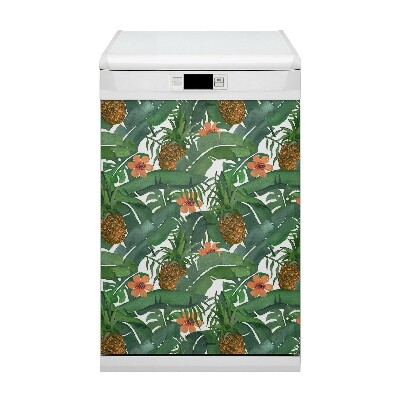 Magnet na umývačku riadu Tropický ananás