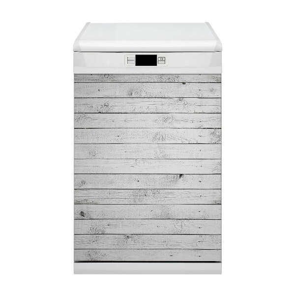 Magnet na umývačku riadu Drevené dosky