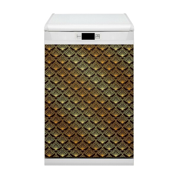 Magnet na umývačku riadu Štýl Art Deco