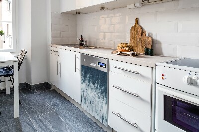 Magnet na umývačku riadu Abstrakcia