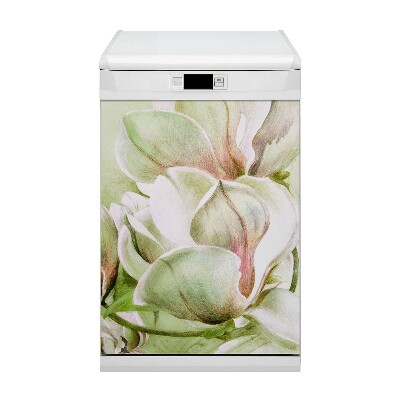 Magnet na umývačku riadu Kvety Magnolia