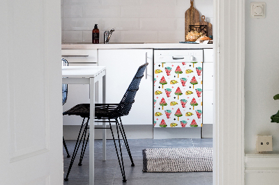 Magnet pre umývačku riadu Melón na palici