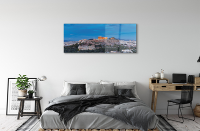 Obraz na akrylátovom skle Grécko panorama v aténach