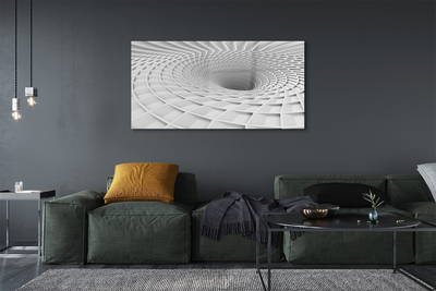 Obraz na akrylátovom skle 3d geometrický násypka