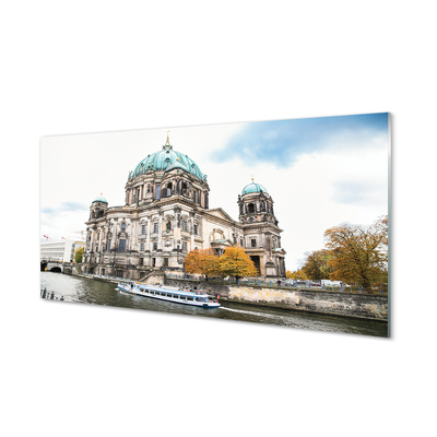 Obraz na akrylátovom skle Nemecko berlin cathedral river