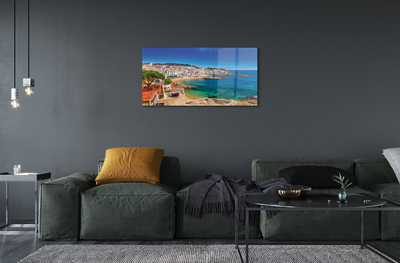 Obraz na akrylátovom skle Španielsko coast beach city