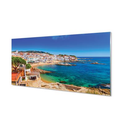 Obraz na akrylátovom skle Španielsko coast beach city