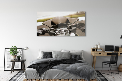 Obraz plexi Motocykla cestného oblohy top