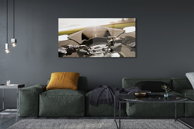 Obraz plexi Motocykla cestného oblohy top