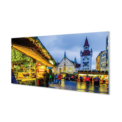 Obraz na akrylátovom skle Nemecko old market prázdniny