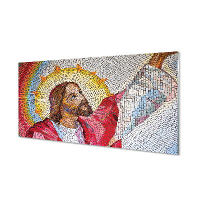 Obraz na akrylátovom skle Mozaika jesus