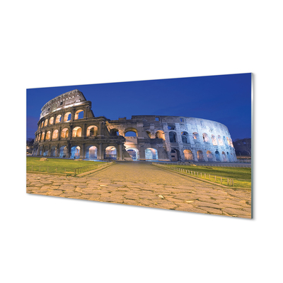Obraz na akrylátovom skle Sunset rome colosseum