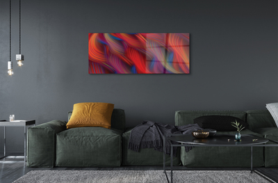Obraz na akrylátovom skle Farebné pruhy fraktály