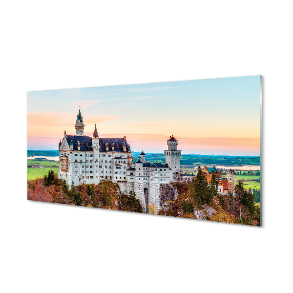 Obraz na akrylátovom skle Nemecko castle jeseň munich