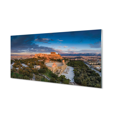 Obraz na akrylátovom skle Grécko panorama architektúru athens