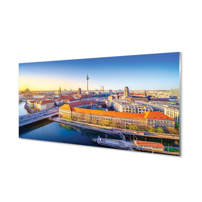 Obraz na akrylátovom skle Berlín riečny mosty
