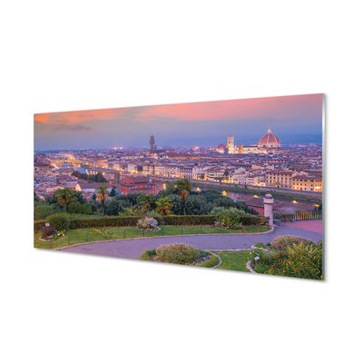 Obraz na akrylátovom skle Rieka taliansko panorama