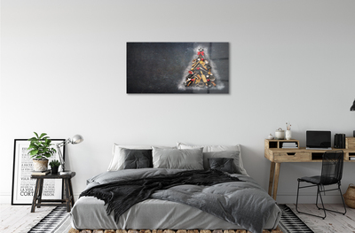 Obraz na akrylátovom skle Vianočné ozdoby