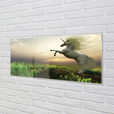 Obraz na akrylátovom skle Unicorn golf