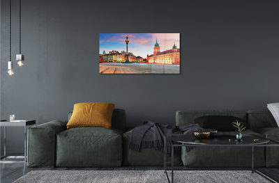 Obraz na akrylátovom skle Sunrise varšava staré mesto