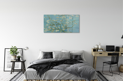 Obraz plexi Art mandľové kvety
