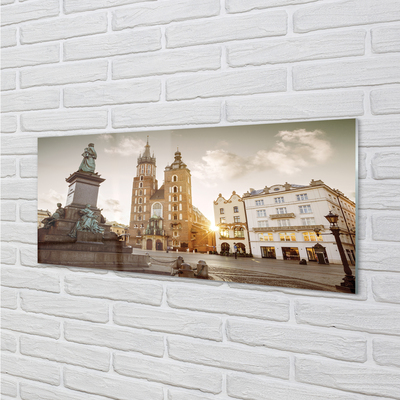 Obraz na akrylátovom skle Memorial church krakow